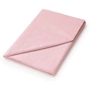 Helena Springfield Plain Dye Percale Single Flat Sheet, Blush Helena Springfield Plain Dye Percale Single Flat Sheet, Blush