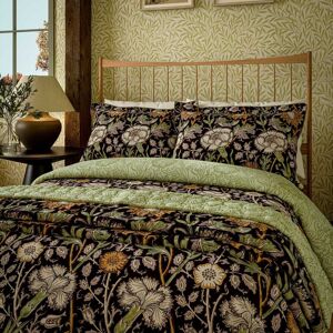Morris & Co Pink & Rose Super Kingsize Duvet Cover SET, Blackthorn Morris & Co Pink & Rose Super Kingsize Duvet Cover SET, Blackthorn