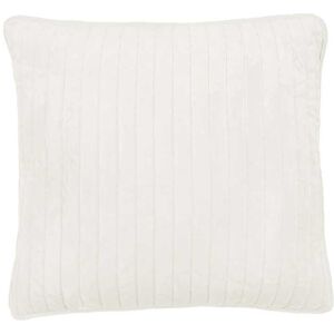Murmur Flynn Quilted Cushion 50cm x 50cm, White Murmur Flynn Quilted Cushion 50cm x 50cm, White