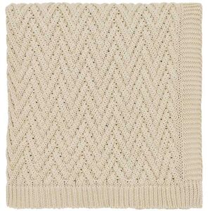 Murmur Harris Chunky Knit Throw, Linen Murmur Harris Chunky Knit Throw, Linen