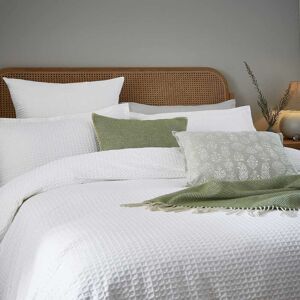 Murmur Lida Kingsize Duvet Cover SET, White Murmur Lida Kingsize Duvet Cover SET, White