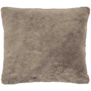 Murmur Skye Faux Fur Cushion, Dark Linen Murmur Skye Faux Fur Cushion, Dark Linen