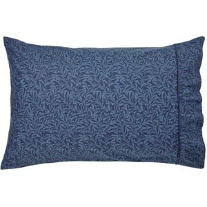 Morris & Co Strawberry Thief Pair of Standard Pillowcases, Indigo Morris & Co Strawberry Thief Pair of Standard Pillowcases, Indigo