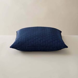 Ted Baker T Quilted Sham - Navy Pillowcase Ted Baker T Quilted Sham - Navy Pillowcase