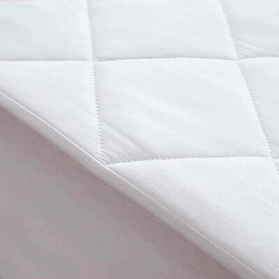 Bedeck of Belfast Quilted Cotton Mattress Protector Single Bedeck of Belfast Quilted Cotton Mattress Protector Single