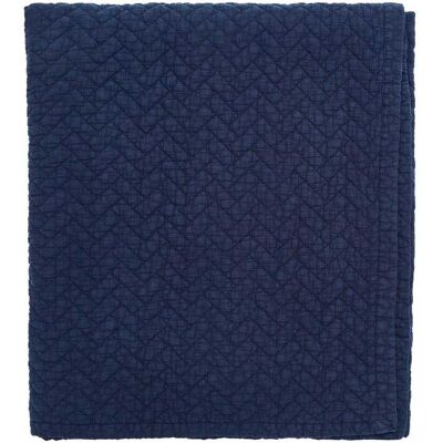 Bedeck of Belfast Kayah/Liyana Throw, Indigo & Charcoal Bedeck of Belfast Kayah/Liyana Throw, Indigo & Charcoal