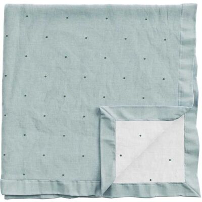 Bedeck of Belfast Sybil Quilted Throw, Duck Egg Bedeck of Belfast Sybil Quilted Throw, Duck Egg