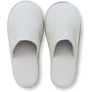 Murmur Spa Collection Waffle Slippers, Cloud Grey Murmur Spa Collection Waffle Slippers, Cloud Grey