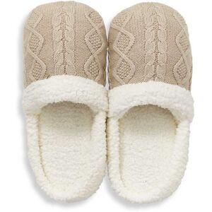 Murmur Knitted Slippers, Linen Murmur Knitted Slippers, Linen