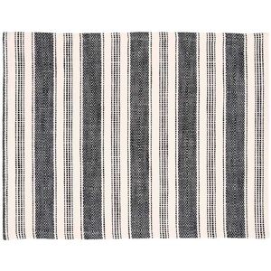 Bedeck of Belfast Saja Stripe Placemat, Charcoal Bedeck of Belfast Saja Stripe Placemat, Charcoal