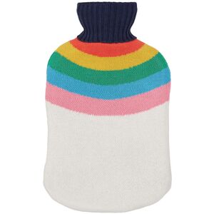 Joules Rainbow Stripe Hot Water Bottle & Cover, Multi Joules Rainbow Stripe Hot Water Bottle & Cover, Multi
