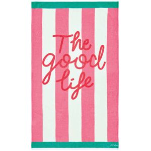 Joules The Good Life Beach Towel, Multi Joules The Good Life Beach Towel, Multi