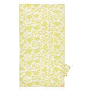 Joules Fruity Floral Turkish Towel, Yellow Joules Fruity Floral Turkish Towel, Yellow