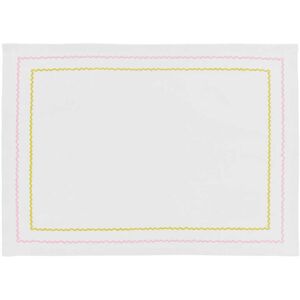 Land & Shore Embroidered Placemat, Multi - Set of 2 Land & Shore Embroidered Placemat, Multi - Set of 2