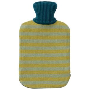 Land & Shore Shore Stripe Hot Water Bottle Cover, Green Land & Shore Shore Stripe Hot Water Bottle Cover, Green