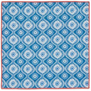 Land & Shore Achill Napkins, Blue/Red Land & Shore Achill Napkins, Blue/Red
