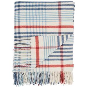 Land & Shore Picnic Check Throw, Blue/Red Land & Shore Picnic Check Throw, Blue/Red