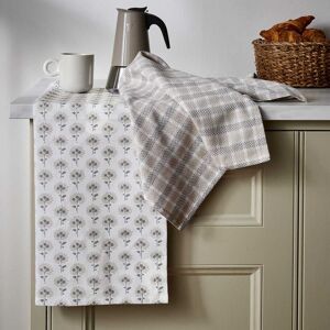 Murmur Tara & Ebba Tea Towels, Linen & Grey Murmur Tara & Ebba Tea Towels, Linen & Grey