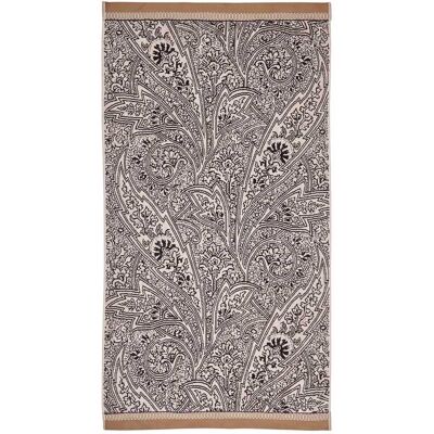 Bedeck of Belfast Umma Hand Towel, Charcoal/Linen Bedeck of Belfast Umma Hand Towel, Charcoal/Linen