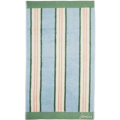 Joules Juliette Stripe Hand Towel, Blue Joules Juliette Stripe Hand Towel, Blue
