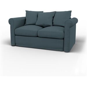 IKEA - Grönlid 2 Seater Sofa Cover, Duck Egg, Velvet - Bemz- Blue