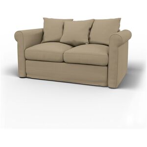 IKEA - Grönlid 2 Seater Sofa Cover, Tan, Linen - Bemz- Brown & Beige