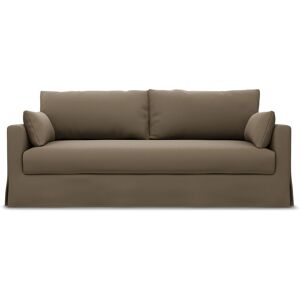 IKEA - Hyltarp 3 seater sofa, Taupe, Velvet - Bemz- White & Neutral