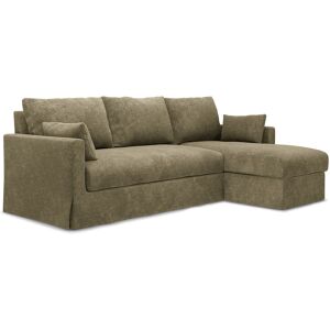 IKEA - Hyltarp 3-seater sofa with chaise longue, right, Beige, Velvet - Bemz- Brown & Beige