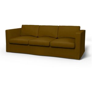 IKEA - Karlanda 3 Seater Sofa Cover, Turmeric, Velvet - Bemz- Yellow & Orange