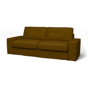 IKEA - Kivik 3 Seater Sofa Cover, Turmeric, Velvet - Bemz- Yellow & Orange