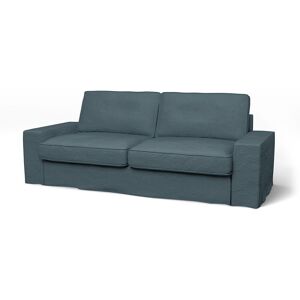 IKEA - Kivik 3 Seater Sofa Cover, Duck Egg, Velvet - Bemz- Blue