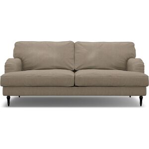 IKEA - Stocksund 3 Seater Sofa Cover, Birch, Wool - Bemz- Brown & Beige