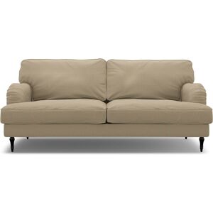 IKEA - Stocksund 3 Seater Sofa Cover, Tan, Linen - Bemz- Brown & Beige