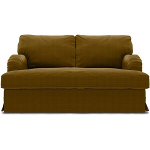 IKEA - Stocksund 2 Seater Sofa Cover, Turmeric, Velvet - Bemz- Yellow & Orange