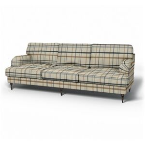 IKEA - Stocksund 3.5 Seater Sofa Cover, Fawn Brown, Wool - Bemz- Brown & Beige