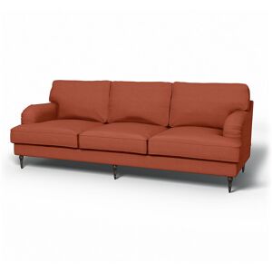 IKEA - Stocksund 3.5 Seater Sofa Cover, Burnt Orange, Linen - Bemz- Yellow & Orange