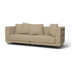 IKEA - Tylösand 3 Seater Sofa Cover, Tan, Linen - Bemz- Brown & Beige