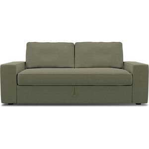 IKEA - Vilasund 3 seater sofa bed cover, Sage, Linen - Bemz- Green