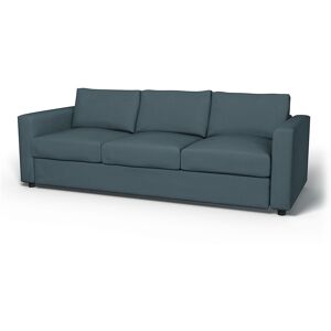 IKEA - Vimle 3 Seater Sofa Cover, Duck Egg, Velvet - Bemz- Blue