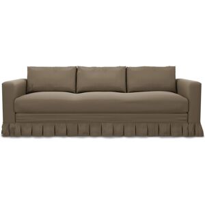 IKEA - Vimle 3 Seater Sofa Cover, Taupe, Velvet - Bemz- White & Neutral