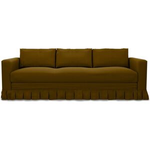 IKEA - Vimle 3 Seater Sofa Cover, Turmeric, Velvet - Bemz- Yellow & Orange