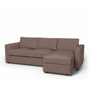 IKEA - Vimle 2 Seater Sofa with Chaise Cover, Lavender, Velvet - Bemz- Red, Pink & Purple