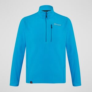 Berghaus Men's Prism Micro Half Zip Polartec Fleece - Blue Small Men's Berghaus Men's Prism Micro Half Zip Polartec Fleece - Blue Small Men's