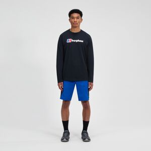 Men's Berghaus Big Logo Long Sleeve Tee - Black 2X-Large Men's Men's Berghaus Big Logo Long Sleeve Tee - Black 2X-Large Men's