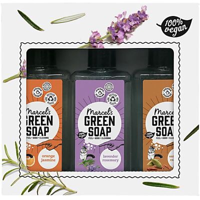 Marcel s Green Soap Marcel's Green Soap Gift Box - Handsoap Marcel s Green Soap Marcel's Green Soap Gift Box - Handsoap