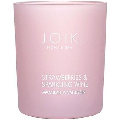 JOIK Organic Home & Spa Strawberries & Sparkling Wine Scented Candle - Scented Candle JOIK Organic Home & Spa Strawberries & Sparkling Wine Scented Candle - Scented Candle