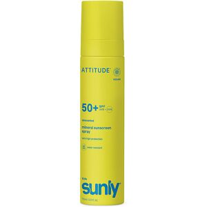 Attitude Sunly Mineral Sunscreen Spray Face & Body - Kids - SPF 50 ... Attitude Sunly Mineral Sunscreen Spray Face & Body - Kids - SPF 50 ...