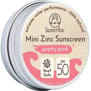 Suntribe Face & Sport Mini Zinc Sunscreen SPF 50 - Pretty Pink Suntribe Face & Sport Mini Zinc Sunscreen SPF 50 - Pretty Pink