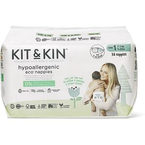Kit and Kin Kit & Kin Nappies - Size 1 (38 pack) Kit and Kin Kit & Kin Nappies - Size 1 (38 pack)
