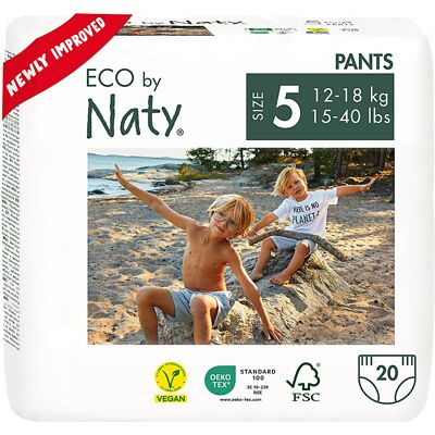 ECO by Naty Pull Up Pants: Size 5 Junior ECO by Naty Pull Up Pants: Size 5 Junior